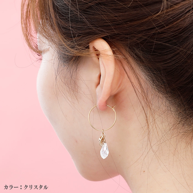 ピアス サージカルステンレス ジュエル＆リーフ | ピアス専門店HOMESLICEPRODUCTIONS | 詳細画像5 