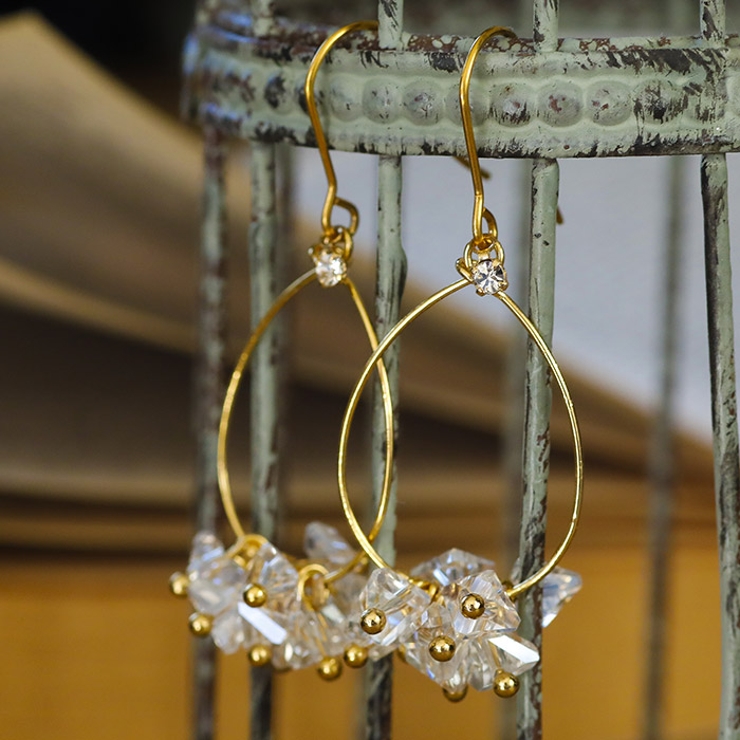 ピアス サージカルステンレス ティアドロップフレーム | ピアス専門店HOMESLICEPRODUCTIONS | 詳細画像3 