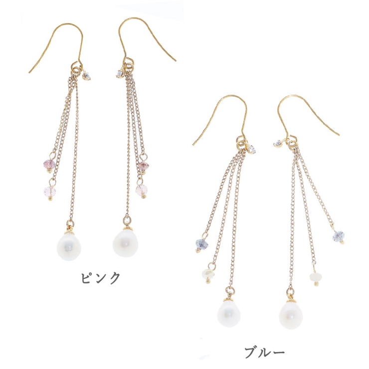 ピアス サージカルステンレス 淡水パール&ビーズ | ピアス専門店HOMESLICEPRODUCTIONS | 詳細画像2 