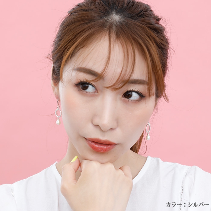 ピアス サージカルステンレス ラウンドフレーム&淡水パール | ピアス専門店HOMESLICEPRODUCTIONS | 詳細画像4 