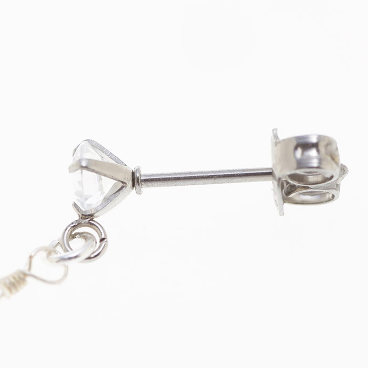 ピアス サージカルステンレス 淡水パール&ジュエル | ピアス専門店HOMESLICEPRODUCTIONS | 詳細画像2 