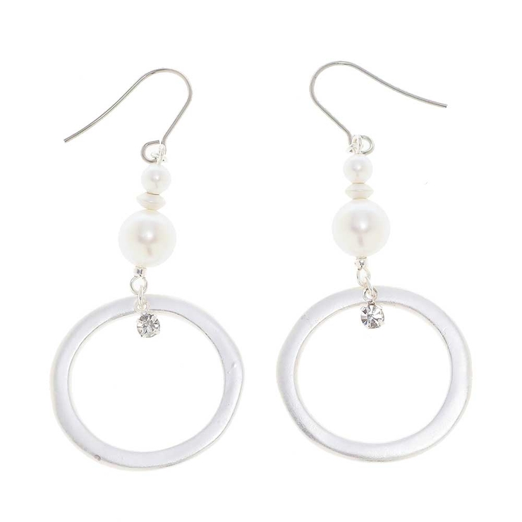 シルバー | ピアス サージカルステンレス シャープラウンドフレーム | ピアス専門店HOMESLICEPRODUCTIONS