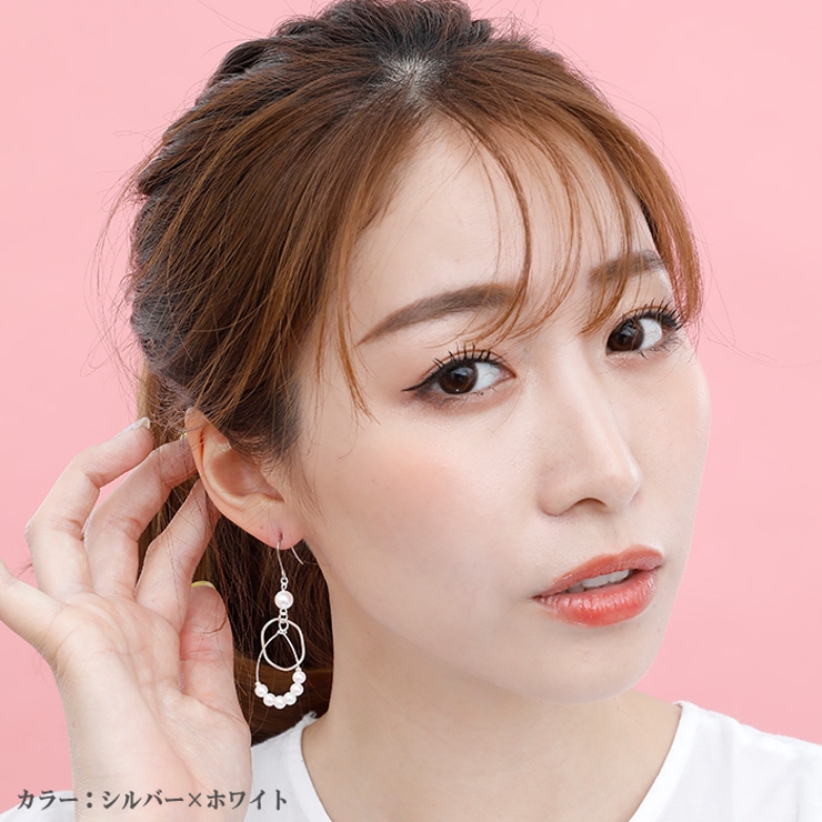 ピアス サージカルステンレス ダブルフレーム＆パール | ピアス専門店HOMESLICEPRODUCTIONS | 詳細画像9 