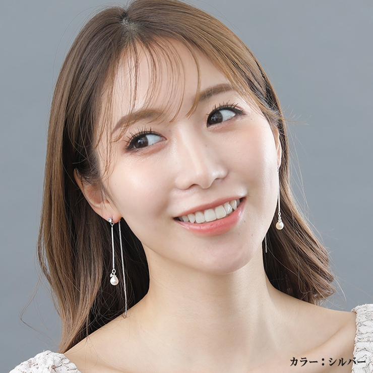 ピアス サージカルステンレス スティック×淡水パール | ピアス専門店HOMESLICEPRODUCTIONS | 詳細画像4 