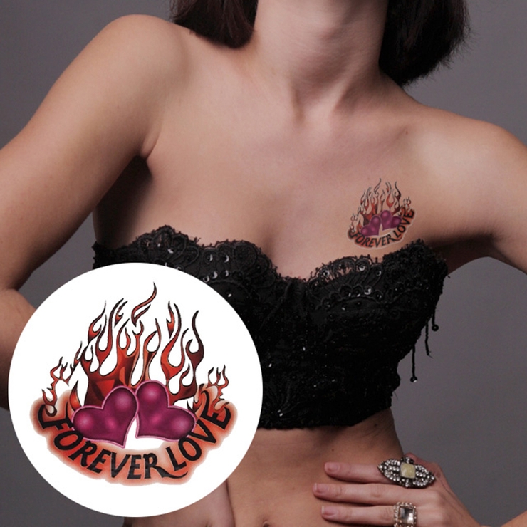 タトゥーシール Forever loveハート | ピアス専門店HOMESLICEPRODUCTIONS | 詳細画像1 