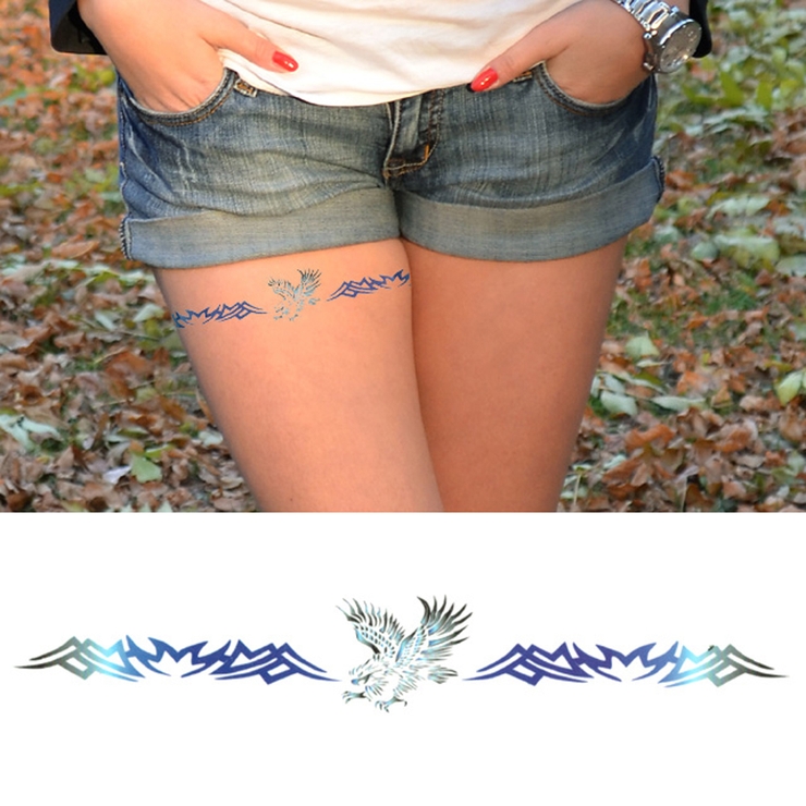 タトゥーシール トライバルイーグルワシ鷲 | ピアス専門店HOMESLICEPRODUCTIONS | 詳細画像1 