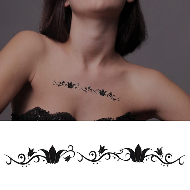 タトゥーシール デザインリリー | ピアス専門店HOMESLICEPRODUCTIONS | 詳細画像1 