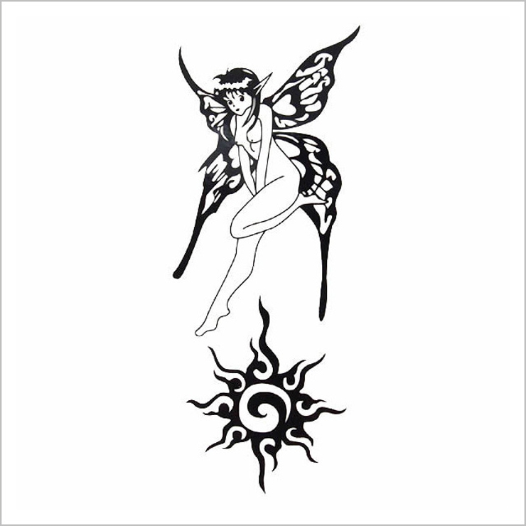 タトゥーシールフェアリー＆トライバル 妖精 | ピアス専門店HOMESLICEPRODUCTIONS | 詳細画像2 