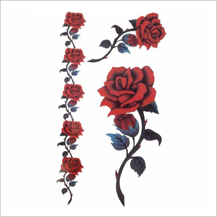 inkbox インクボックス メイビー バラ タトゥーシール ヘナ