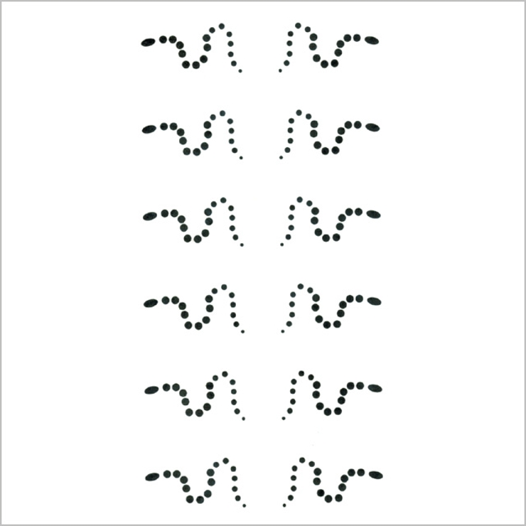 タトゥーシール バブルスネークへび手書き蛇ヘビ | ピアス専門店HOMESLICEPRODUCTIONS | 詳細画像2 