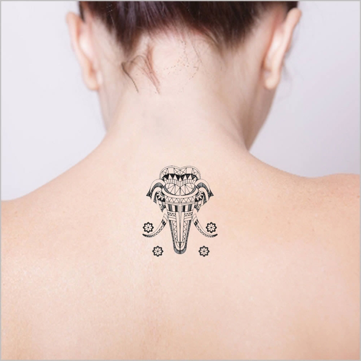 タトゥーシール エレファント | ピアス専門店HOMESLICEPRODUCTIONS | 詳細画像2 