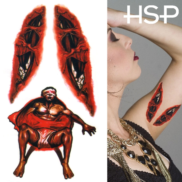 タトゥーシール傷シール | ピアス専門店HOMESLICEPRODUCTIONS | 詳細画像1 