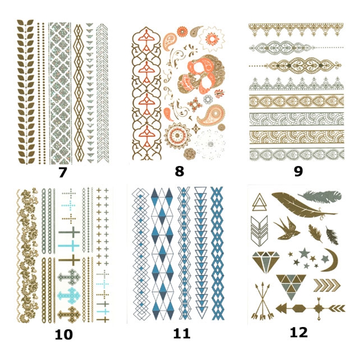 93種類から選べる タトゥーシール 大判 | ピアス専門店HOMESLICEPRODUCTIONS | 詳細画像3 