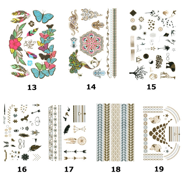 93種類から選べる タトゥーシール 大判 | ピアス専門店HOMESLICEPRODUCTIONS | 詳細画像7 