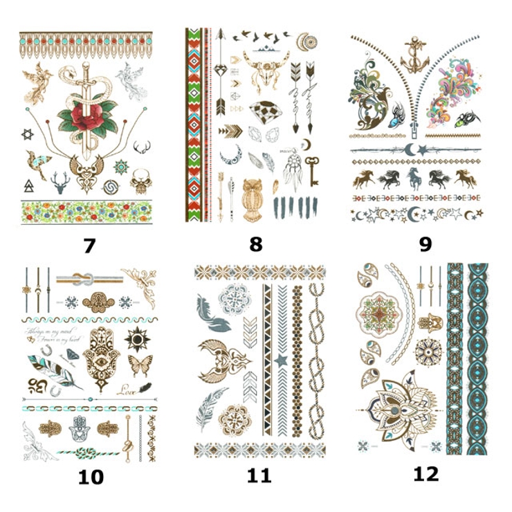 93種類から選べる タトゥーシール 大判 | ピアス専門店HOMESLICEPRODUCTIONS | 詳細画像15 