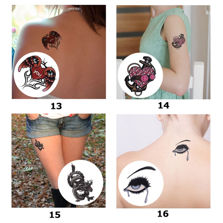 48種類から選べる タトゥーシール ワンポイント | ピアス専門店HOMESLICEPRODUCTIONS | 詳細画像7 