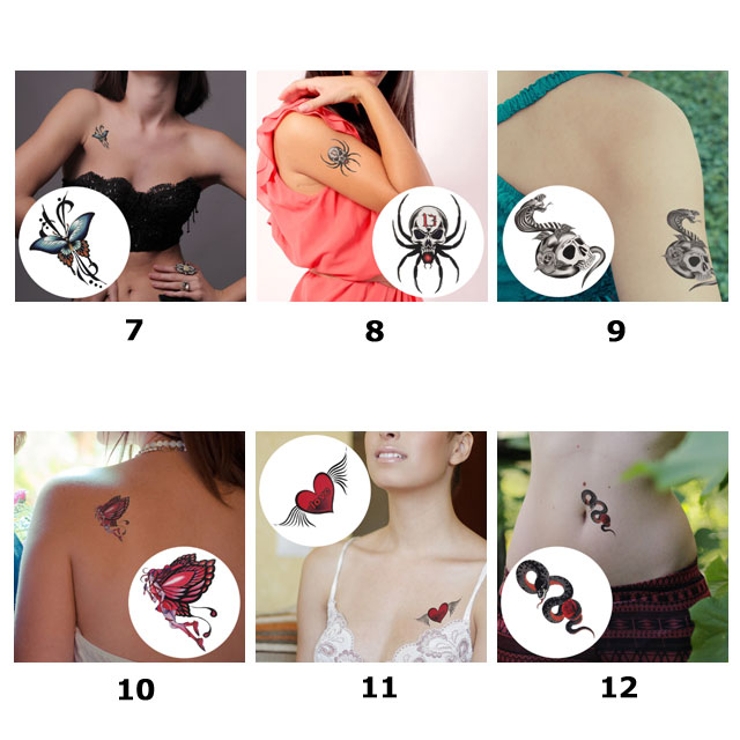 48種類から選べる タトゥーシール ワンポイント | ピアス専門店HOMESLICEPRODUCTIONS | 詳細画像9 