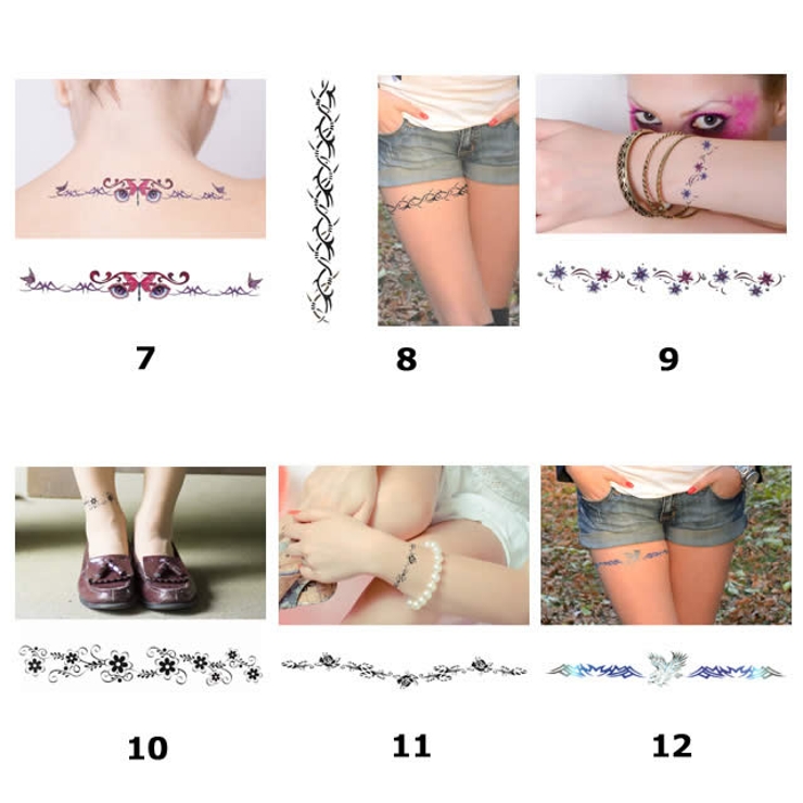 48種類から選べる タトゥーシール 細身 | ピアス専門店HOMESLICEPRODUCTIONS | 詳細画像3 