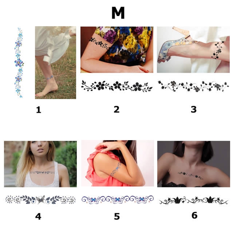 48種類から選べる タトゥーシール 細身 | ピアス専門店HOMESLICEPRODUCTIONS | 詳細画像5 