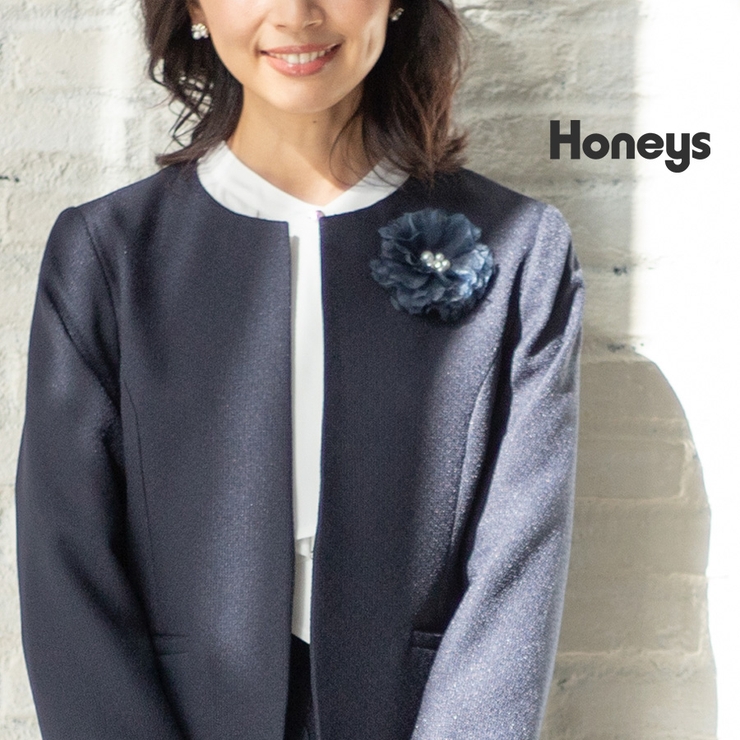 アクセサリー コサージュ イヤリング | Honeys | 詳細画像1 