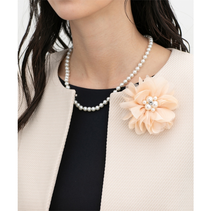 コサージュ ネックレス アクセサリー | Honeys | 詳細画像4 