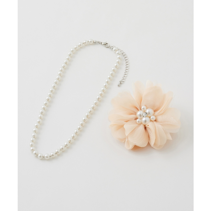 コサージュ ネックレス アクセサリー | Honeys | 詳細画像8 