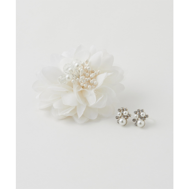 コサージュ イヤリング アクセサリー | Honeys | 詳細画像10 