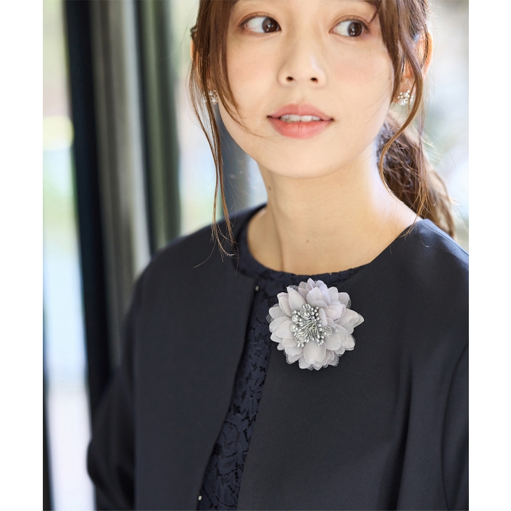コサージュ イヤリング アクセサリー | Honeys | 詳細画像2 