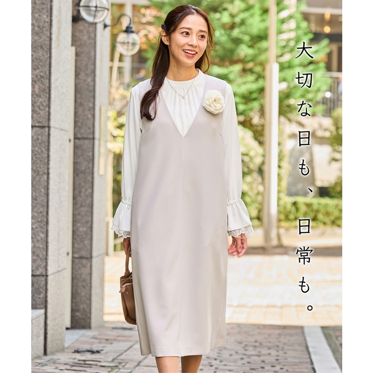 コサージュ ネックレス アクセサリー | Honeys | 詳細画像2 