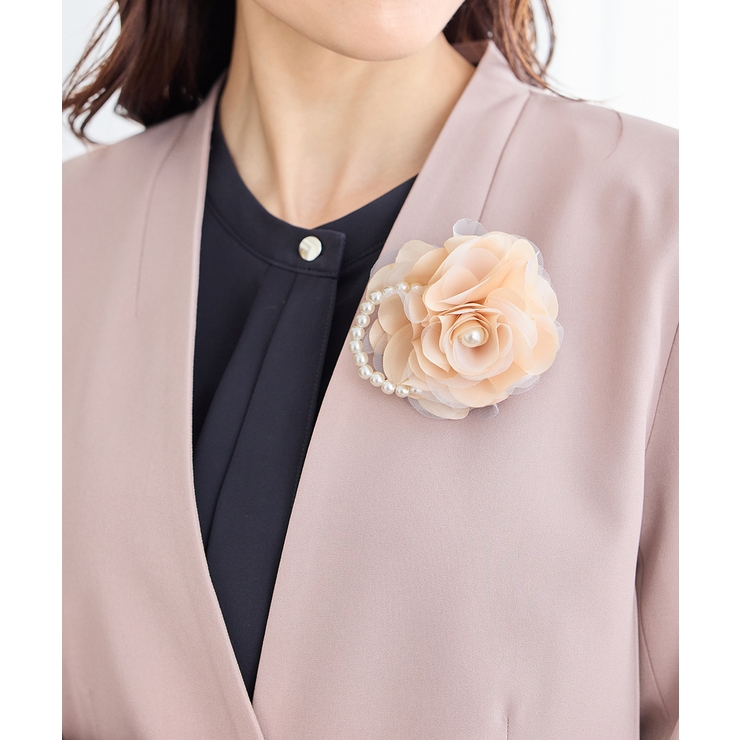 ベージュ | コサージュ アクセサリー セレモニー | Honeys