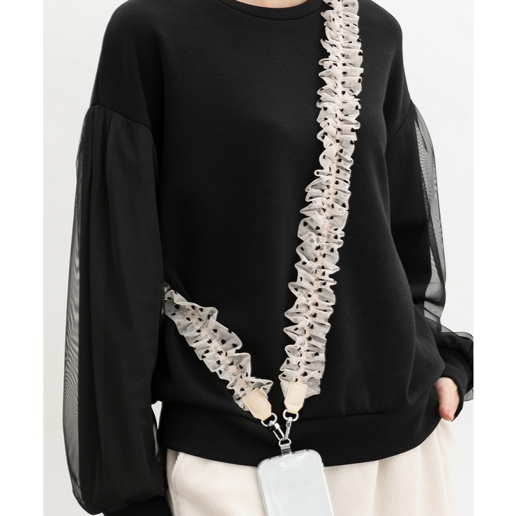 ベージュ | ストラップ スマホストラップ ネックストラップ | Honeys