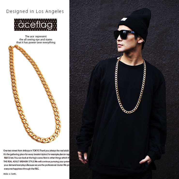 ネックレス≪100cm ROUNDSHAPE CURBED[品番：HKHM0000475]｜本格