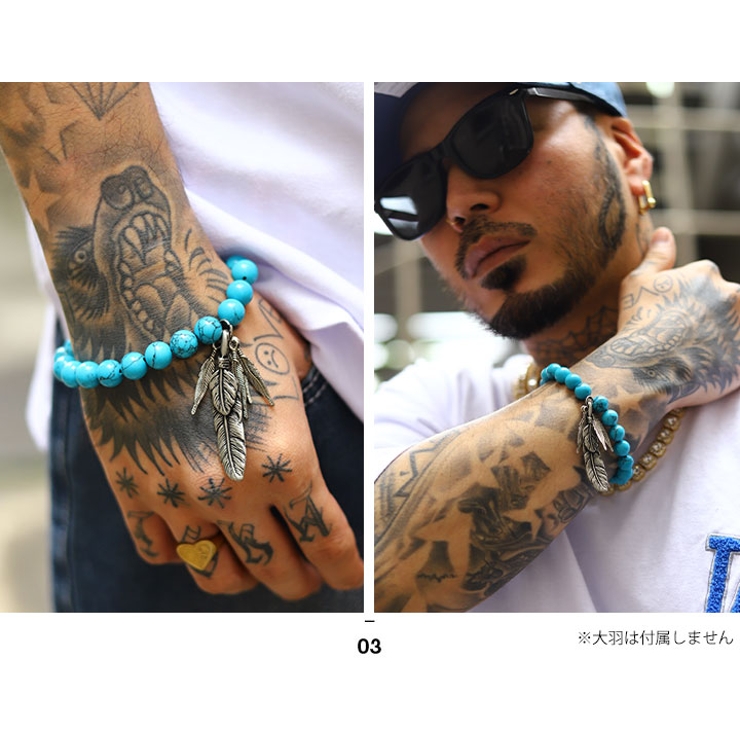 ブレスレットACE FLAG 数珠 | 本格派大人のB系  | 詳細画像7 