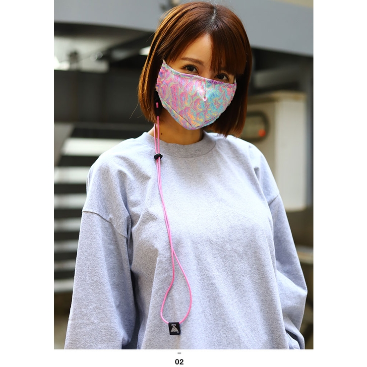 マスクストラップマスクホルダー マスクキーパー 布マスク | 本格派大人のB系  | 詳細画像5 