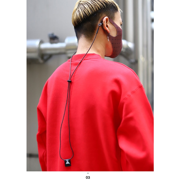 マスクストラップマスクホルダー マスクキーパー 布マスク | 本格派大人のB系  | 詳細画像7 