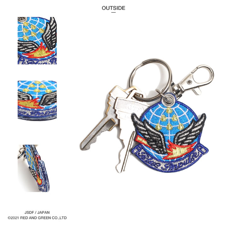 キーホルダー自衛隊 グッズ ブルーインパルス[品番：HKHM0006297