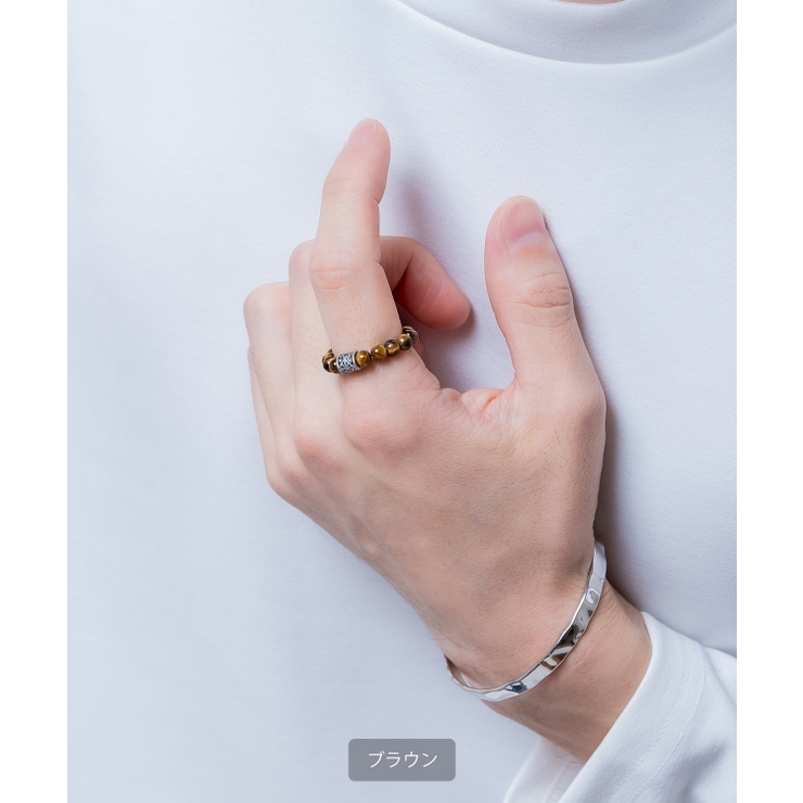 フリーサイズビーズリング メンズ レディース | improves | 詳細画像6 