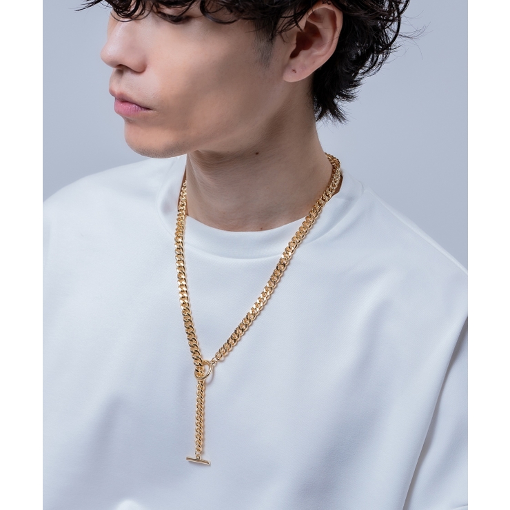 Ｆ | ゴールドネックレス 60cm ロング | improves