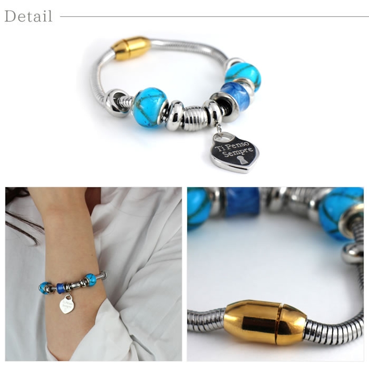 ブレスレット ストーン ブルー | 帝塚山ジュエリー  | 詳細画像2 