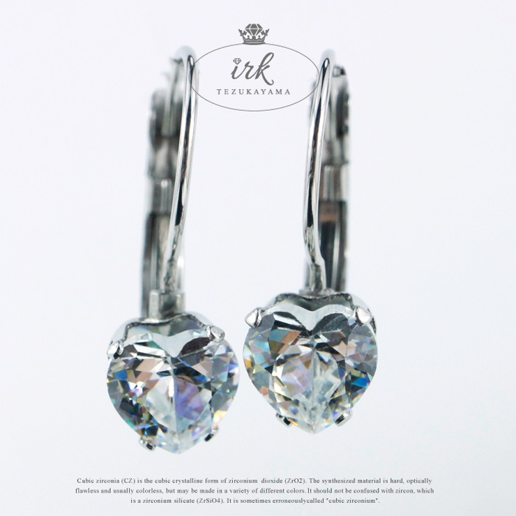ハートピアス ハート ぶら下がり[品番：IRKA0000431]｜帝塚山