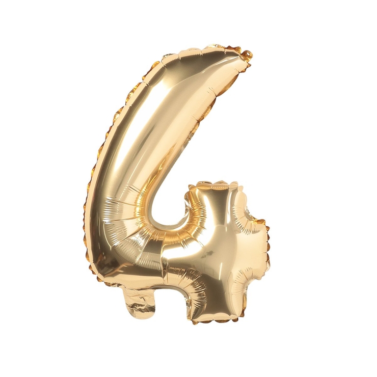 ゴールド | アルミバルーン 4 | Flying Tiger Copenhagen