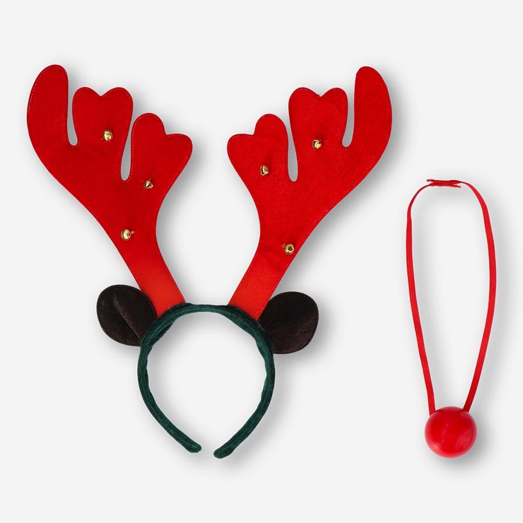 Xmasトナカイ 角&鼻[品番：ZBRH0007424]｜Flying Tiger Copenhagen