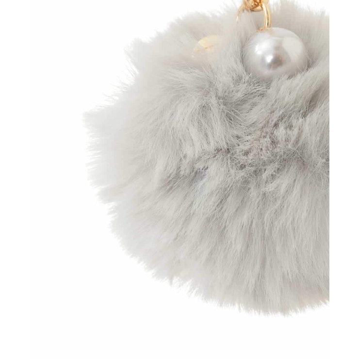 パールモチーフ付きファーチャーム | MK MICHEL KLEIN BAG | 詳細画像5 