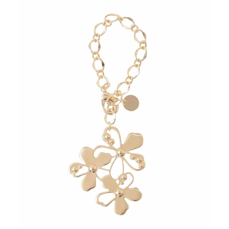 透かしフラワーモチーフチャーム | MK MICHEL KLEIN BAG | 詳細画像2 