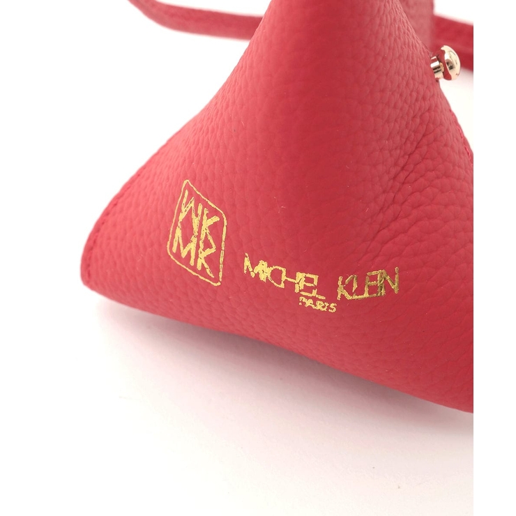 テトラハートレザーチャーム | MK MICHEL KLEIN BAG | 詳細画像3 