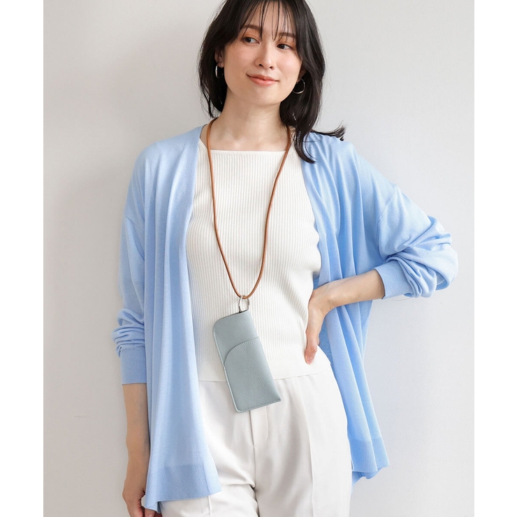 [首掛け可能]牛革グラスホルダー | MK MICHEL KLEIN BAG | 詳細画像8 