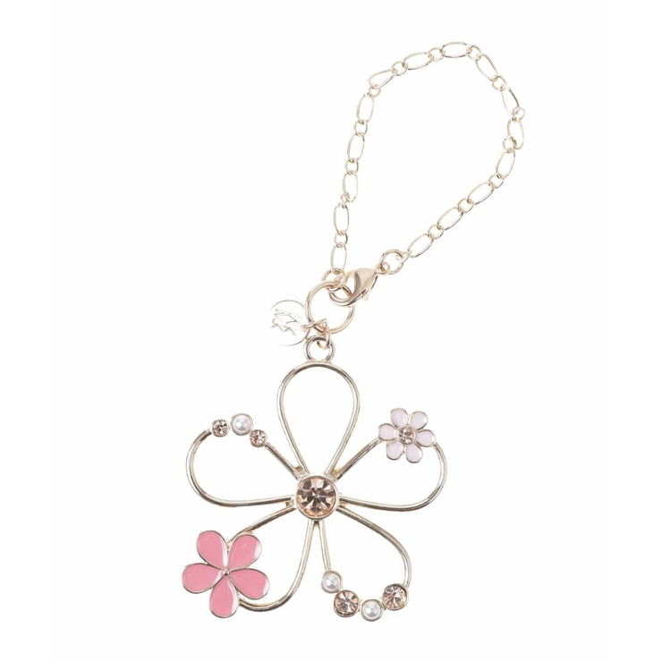 ピンク | メタルフラワーチャーム | MK MICHEL KLEIN BAG