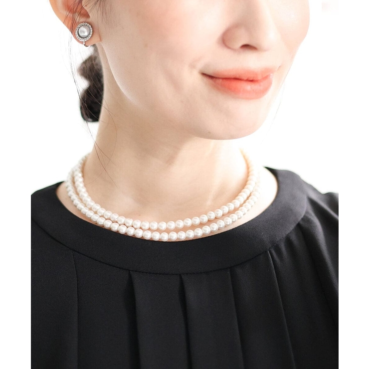 シルバー | パール調ネックレス | MK MICHEL KLEIN