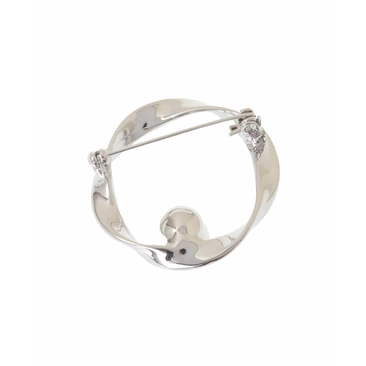 パール調デザインサークルブローチ | MK MICHEL KLEIN | 詳細画像3 