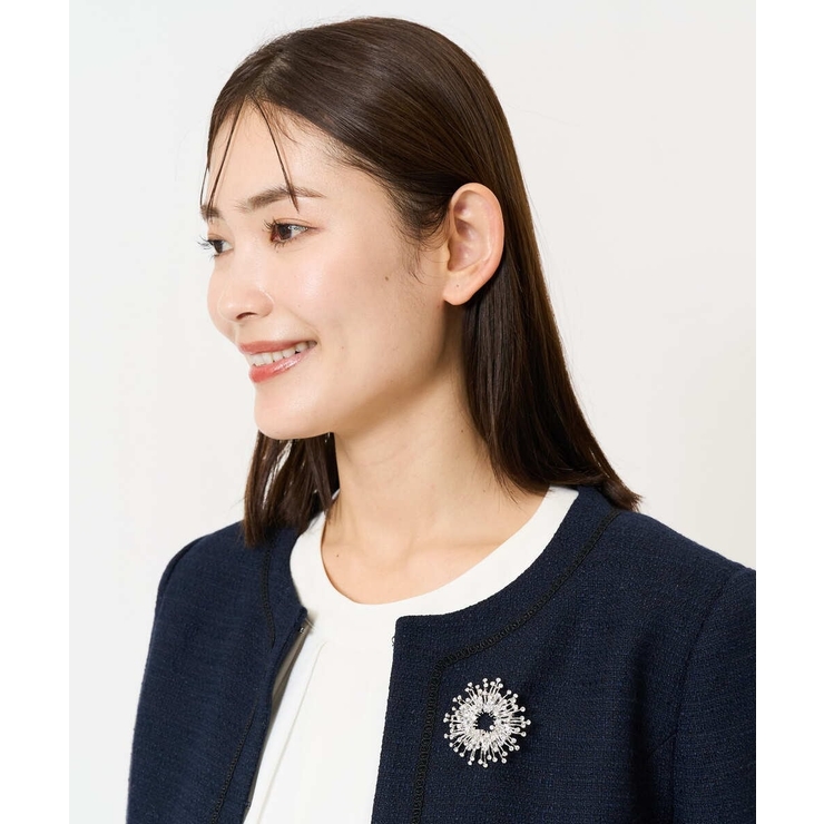 ビジューサークルブローチ | a.v.v【WOMEN】 | 詳細画像2 